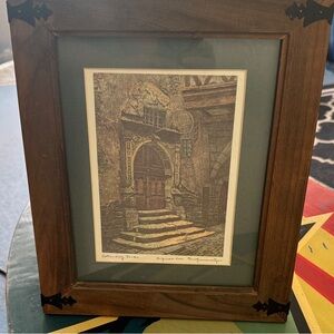 Vintage Style Framed Artwork